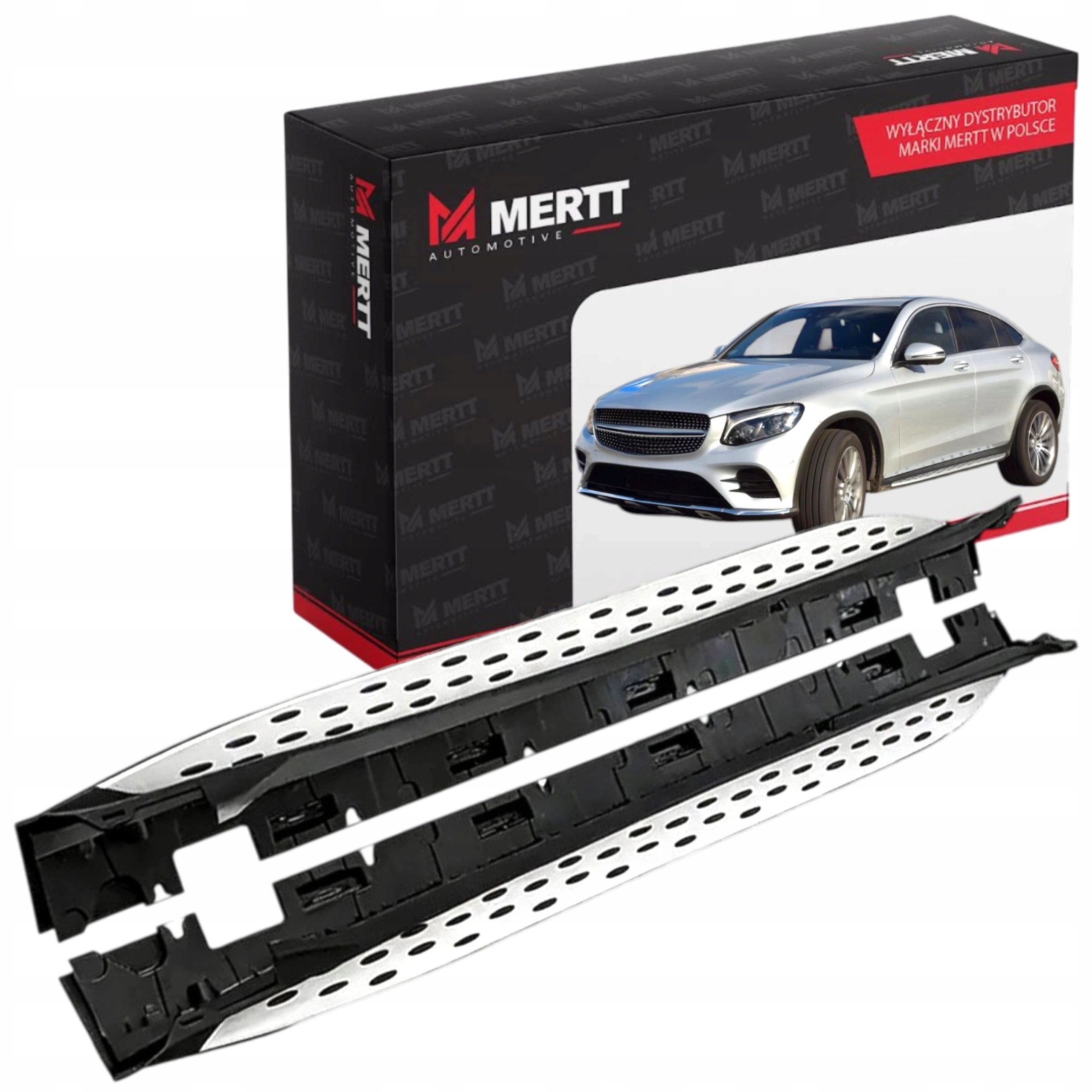 Mercedes Glc X253 W253 Stupně boční prahy boční lišty krytky prahu