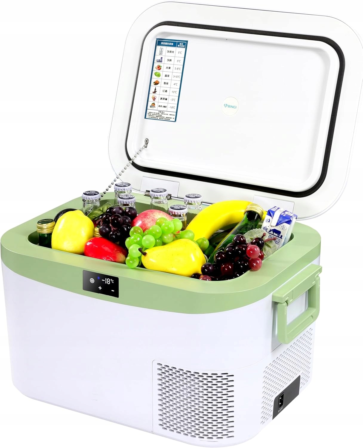 Autochladnička 12.8L Bingi HC-12P1 turistická kempingová automobilová