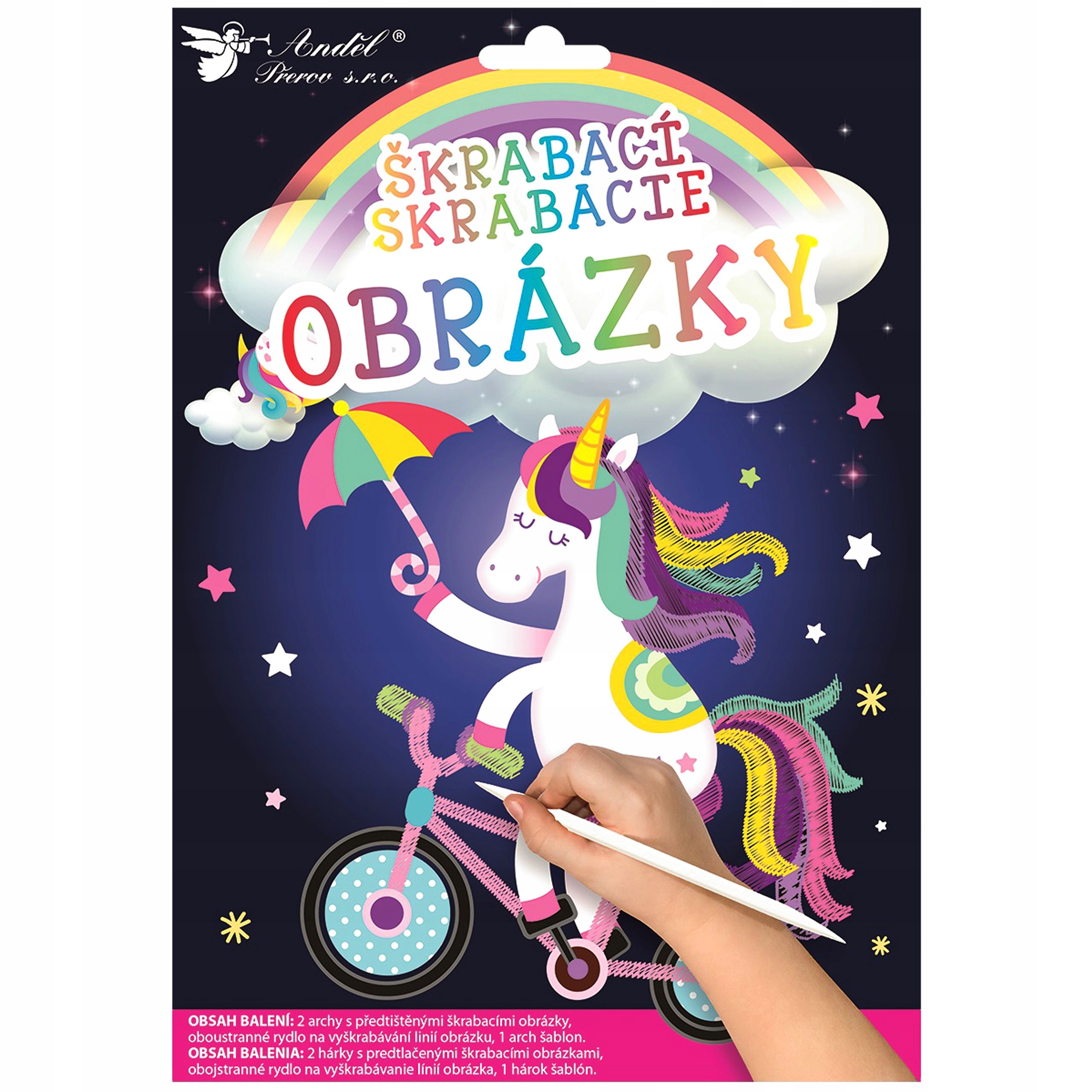 WYDRAPYWANKA KOLOROWANKA 2 ARKUSZE RYSIK SZABLON