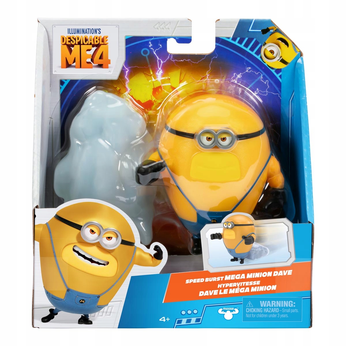 MINIONKI i Gru Pod Przykrywką Figurka DAVE 10 cm