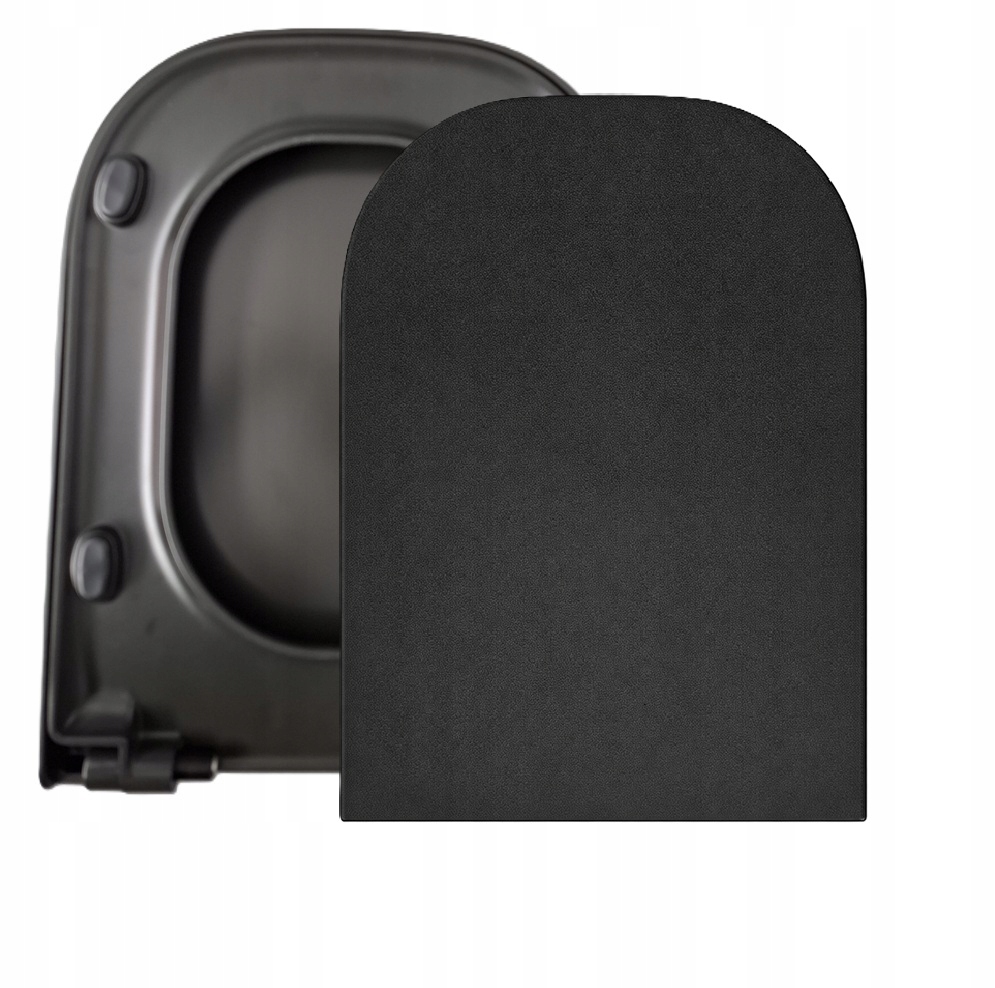 Deska S Pomalým Sklápěním Slim Do Roca Gap Odnímatelná Černá Matná