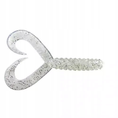 Guma Jenzi Double Tail-Twister 8cm 3 Silver"