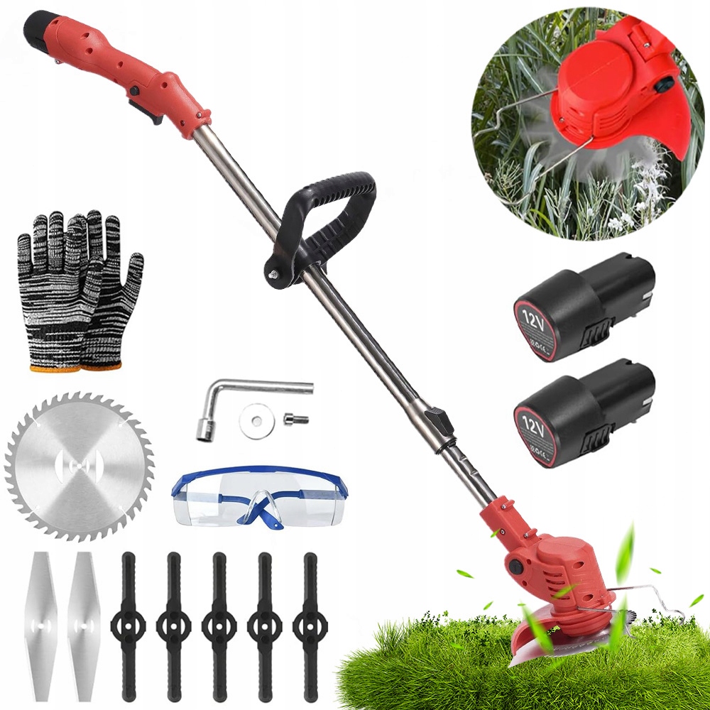 Kosa Akumulatorowa Podkaszarka Wykaszarka Do Trawy Kosiarka Wielofunkcijna