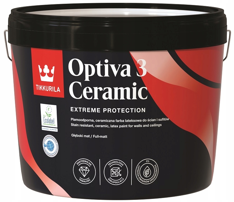 

Tikkurila Farba Optiva Ceramic Matt 3 9L