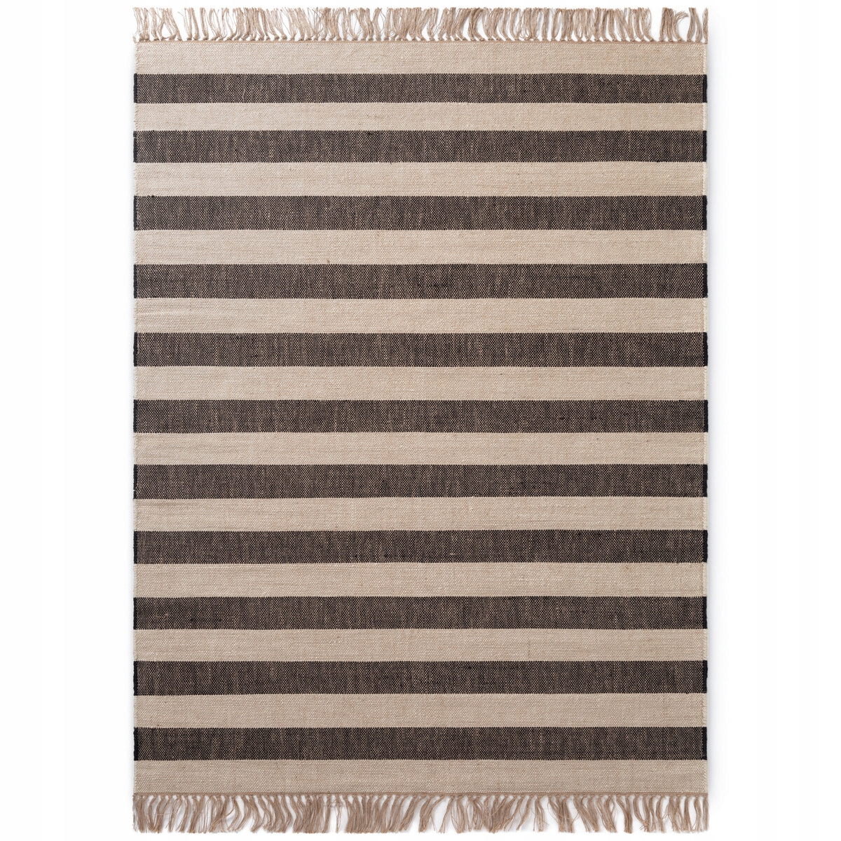 120x170 Kusový koberec Handloom 106334 Playa White Black