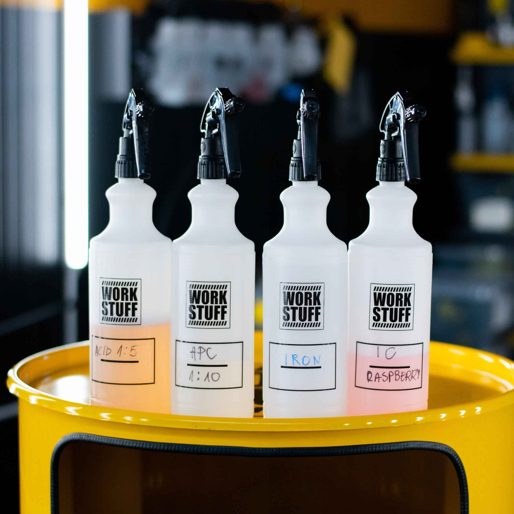 WORK STUFF Work Bottle 1L + Trigger butelka pusta EAN (GTIN) 5907518380110