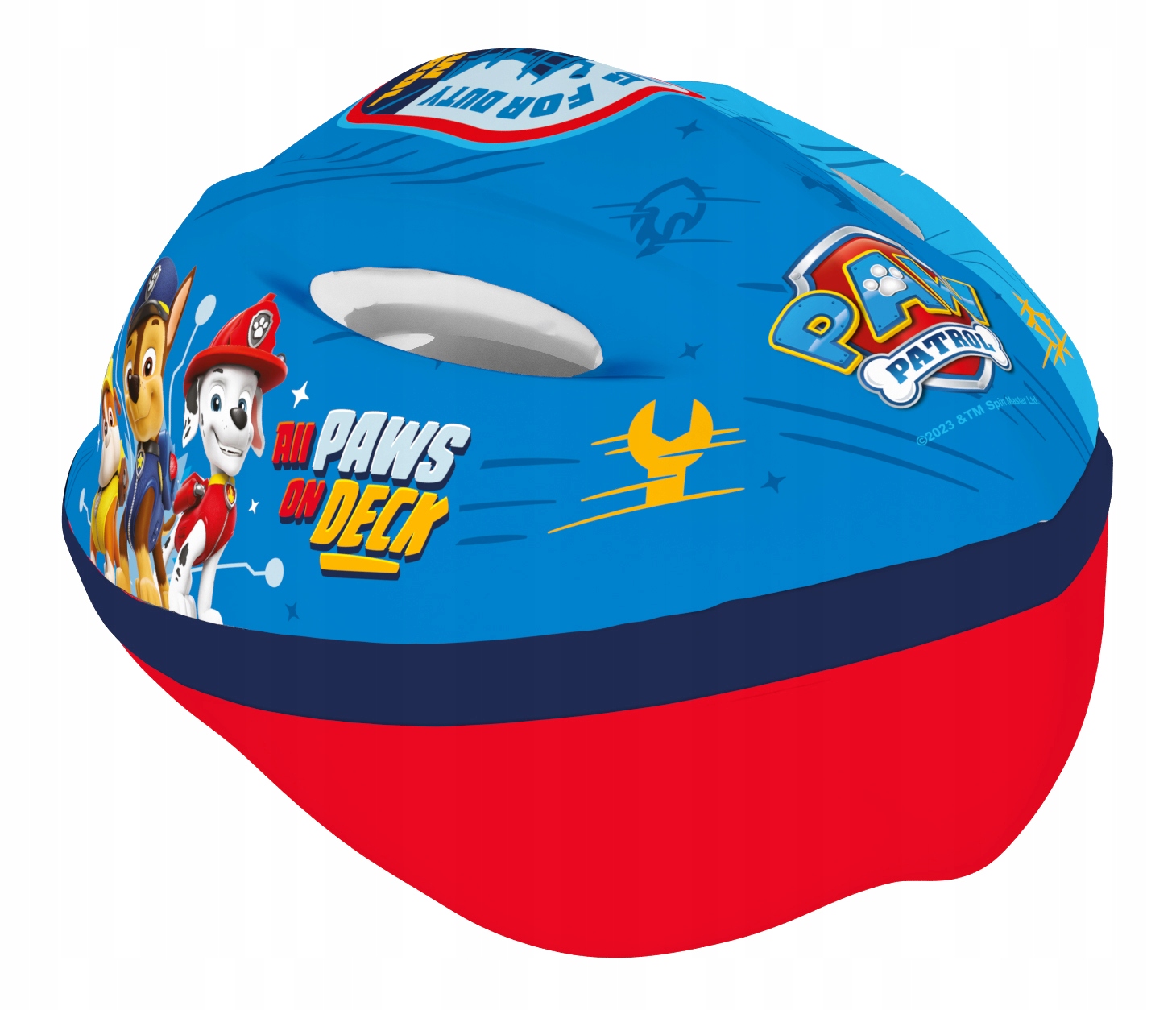 KASK SPORTOWY ROWEROWY DZIECIĘCY PSI PATROL PAW CHASE MARSCHALL RUBBEL Rozmiar M