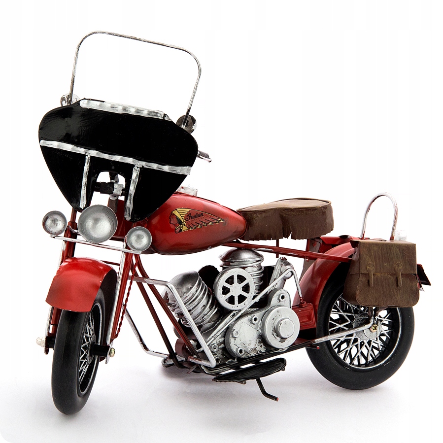 

Replika czerwony motocykl motor dekoracja