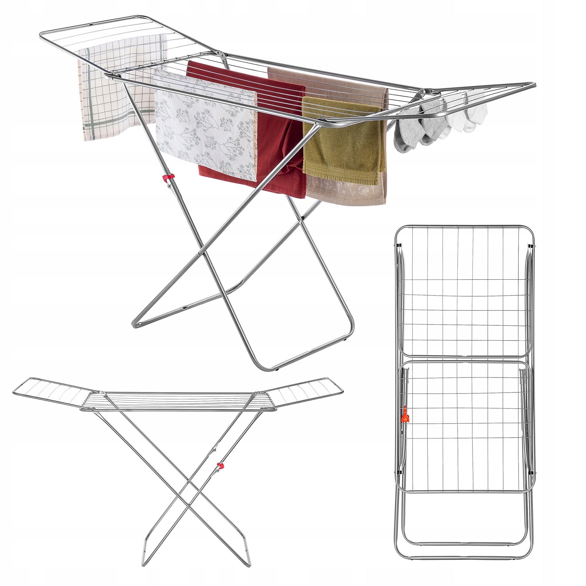 Sušička Na Prádlo Stabilní 18 m Skládací Na Prádlo Velká