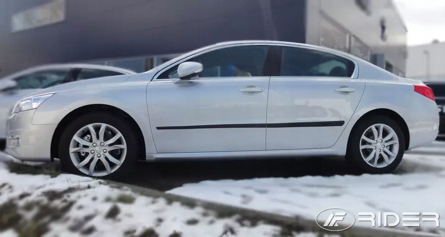 Peugeot 508 sedan bočné lišty