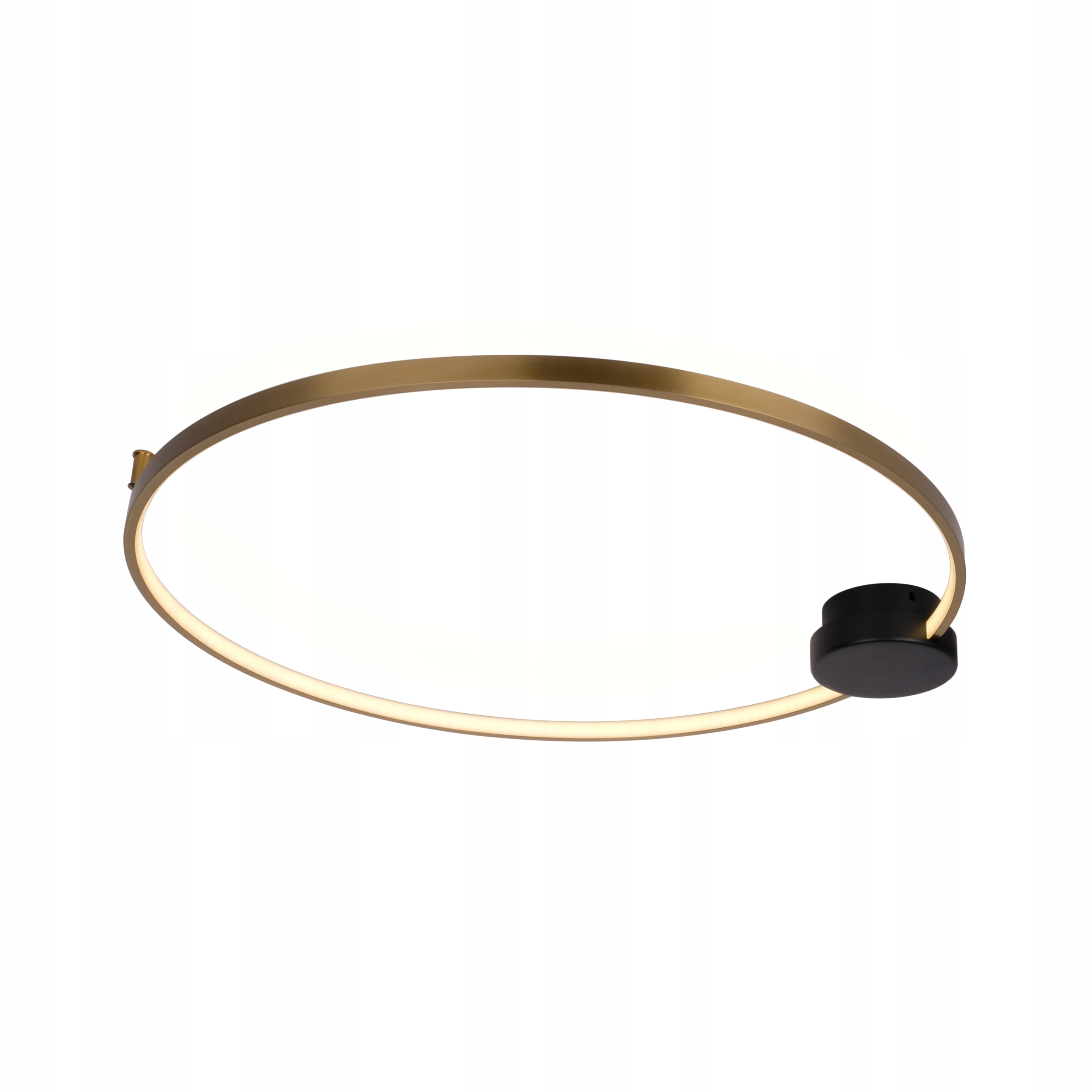 Eye 40 Stropné Svietidlo moderný stropné svietidlo Led čierny a zlatý 40 cm