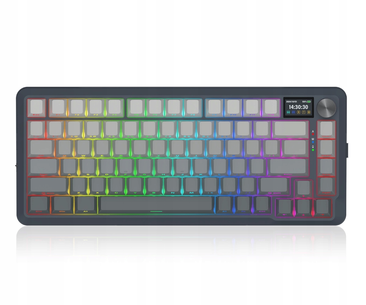 Klawiatura mechaniczna Redragon Flekact Pro K708GG-RGB-PRO 75% Leopard Rgb