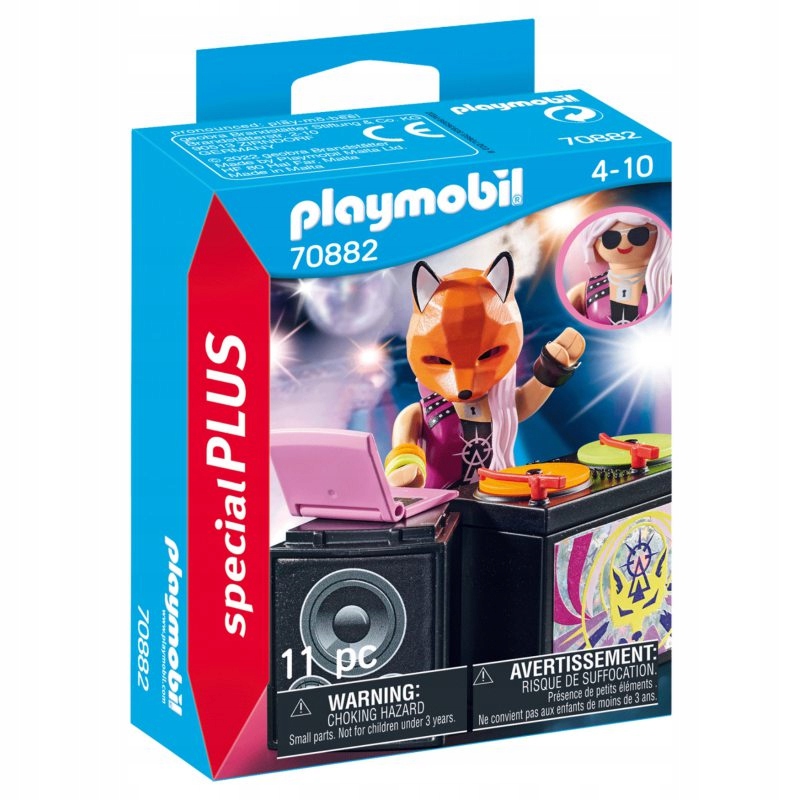 

Playmobil 70882 Dj Ze Stołem Mikserskim