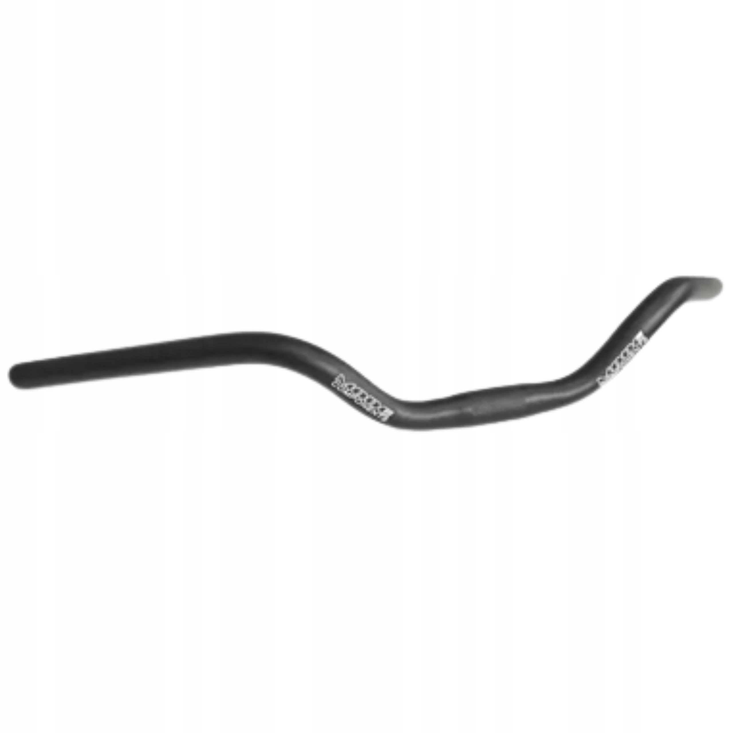 Volant na kolo 640 mm 60 mm Ohýbaná hliníková černá matná Jízdní komfort