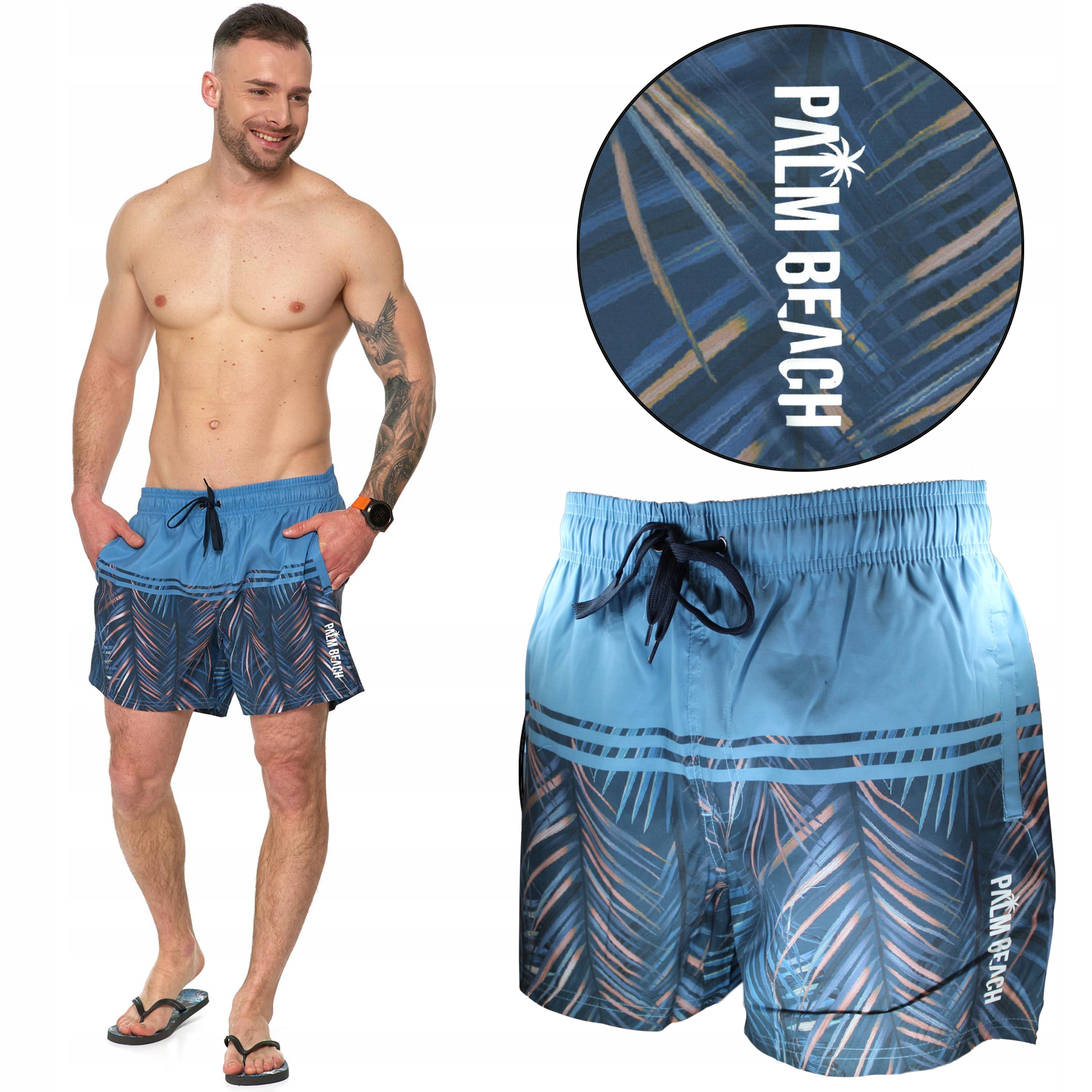 

Szorty Kąpielowe Plażowe Moraj 002 Blue 3XL