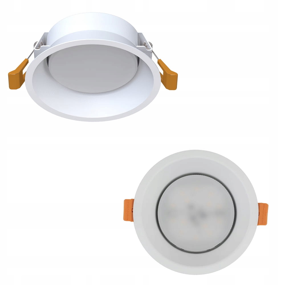 Podomítkové kulaté zapuštěné svítidlo Uno M na GX53 do kuchyně Nowodvorski