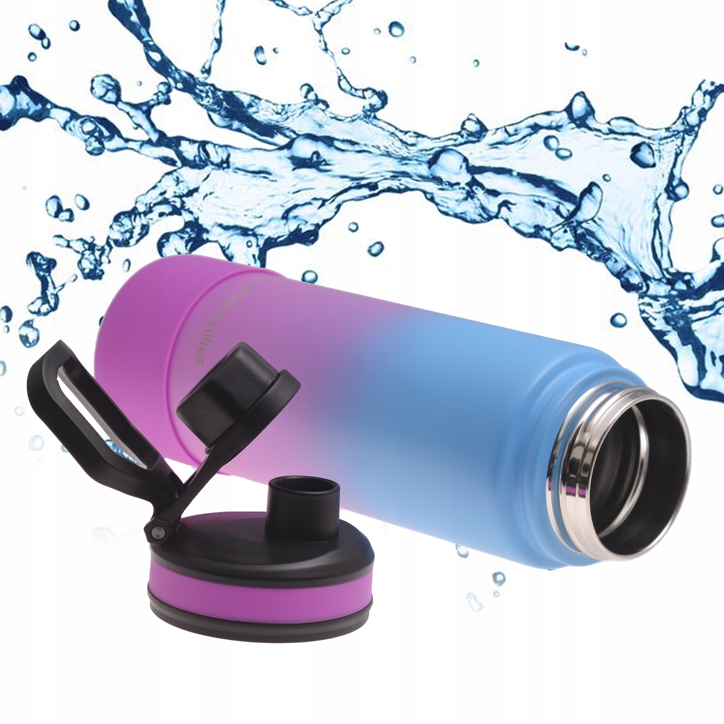 KUBEK TERMICZNY NA NAPOJE TERMOS BUTELKA BIDON KAMILLE