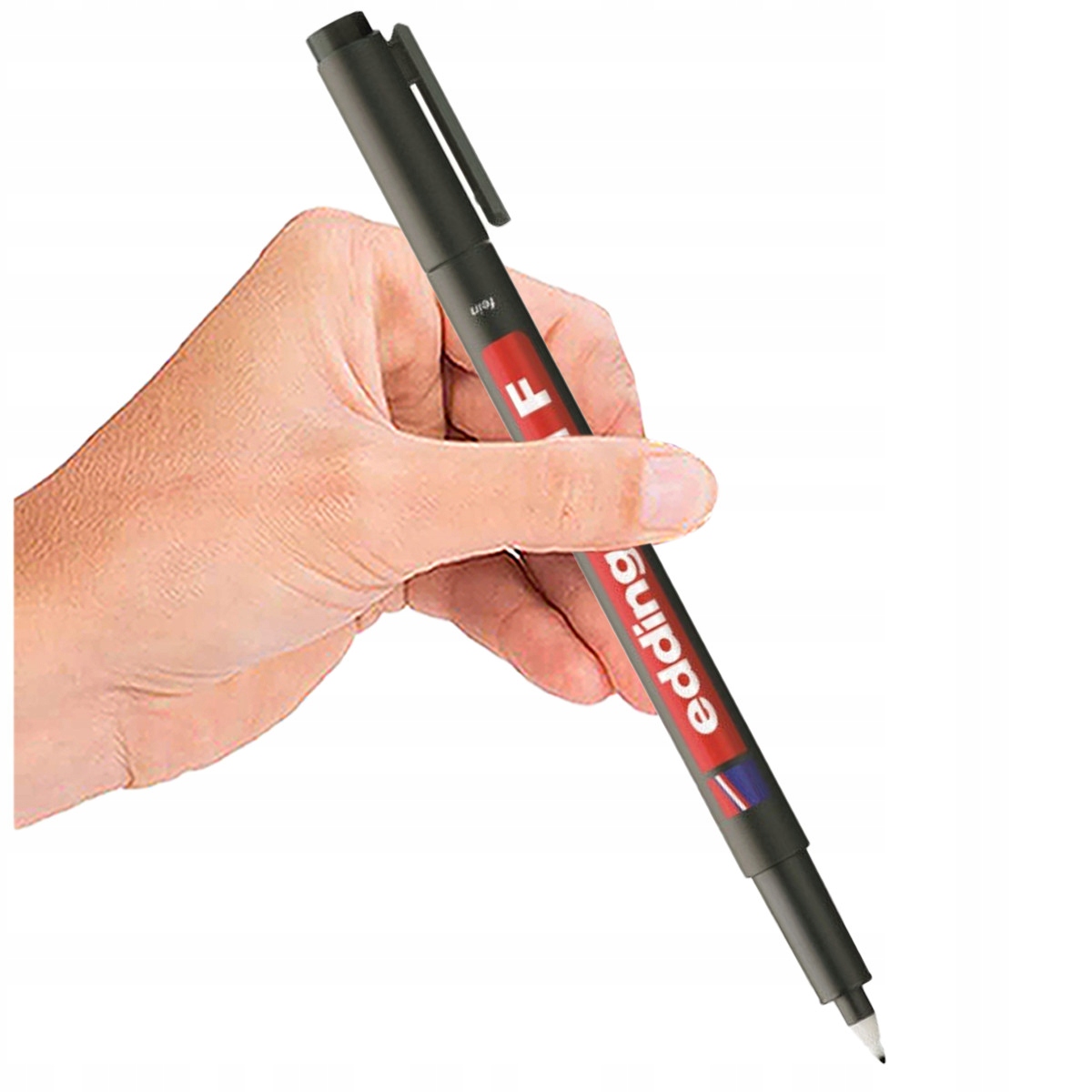 MAZAK CZARNY MARKER CIENKI NIEZMYWALNY ODPORNY