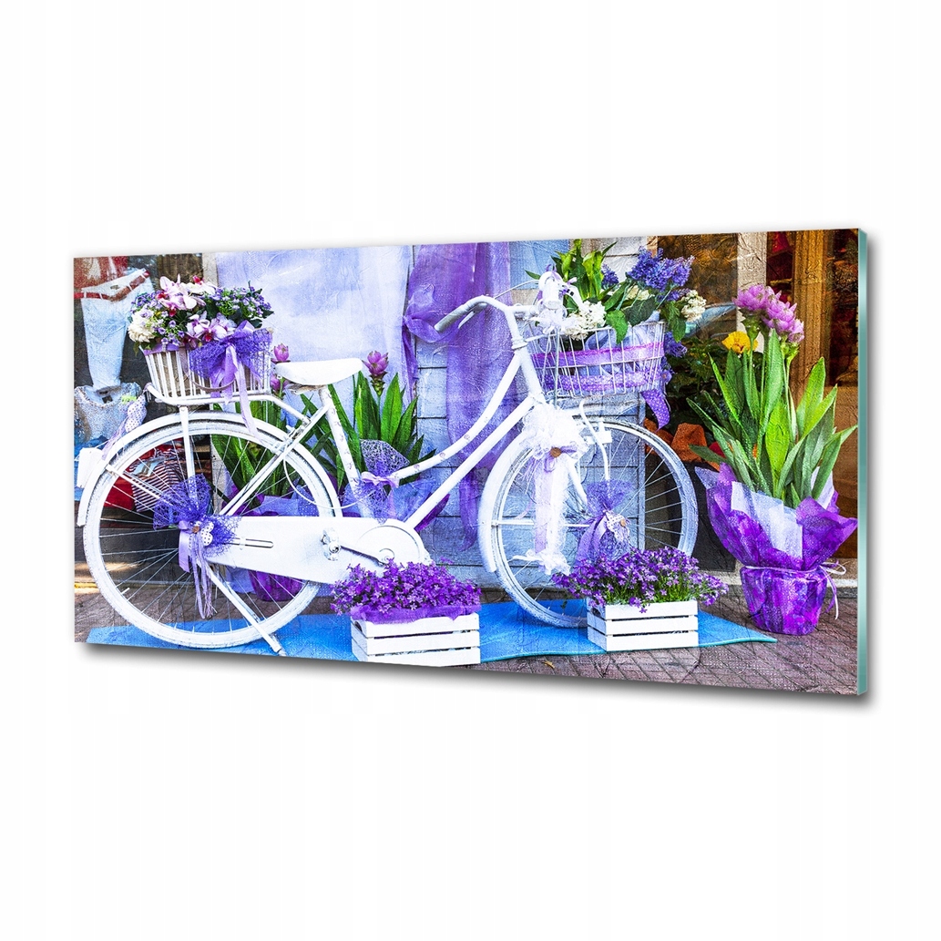Obraz na akrylovom skle Biely bicykel
