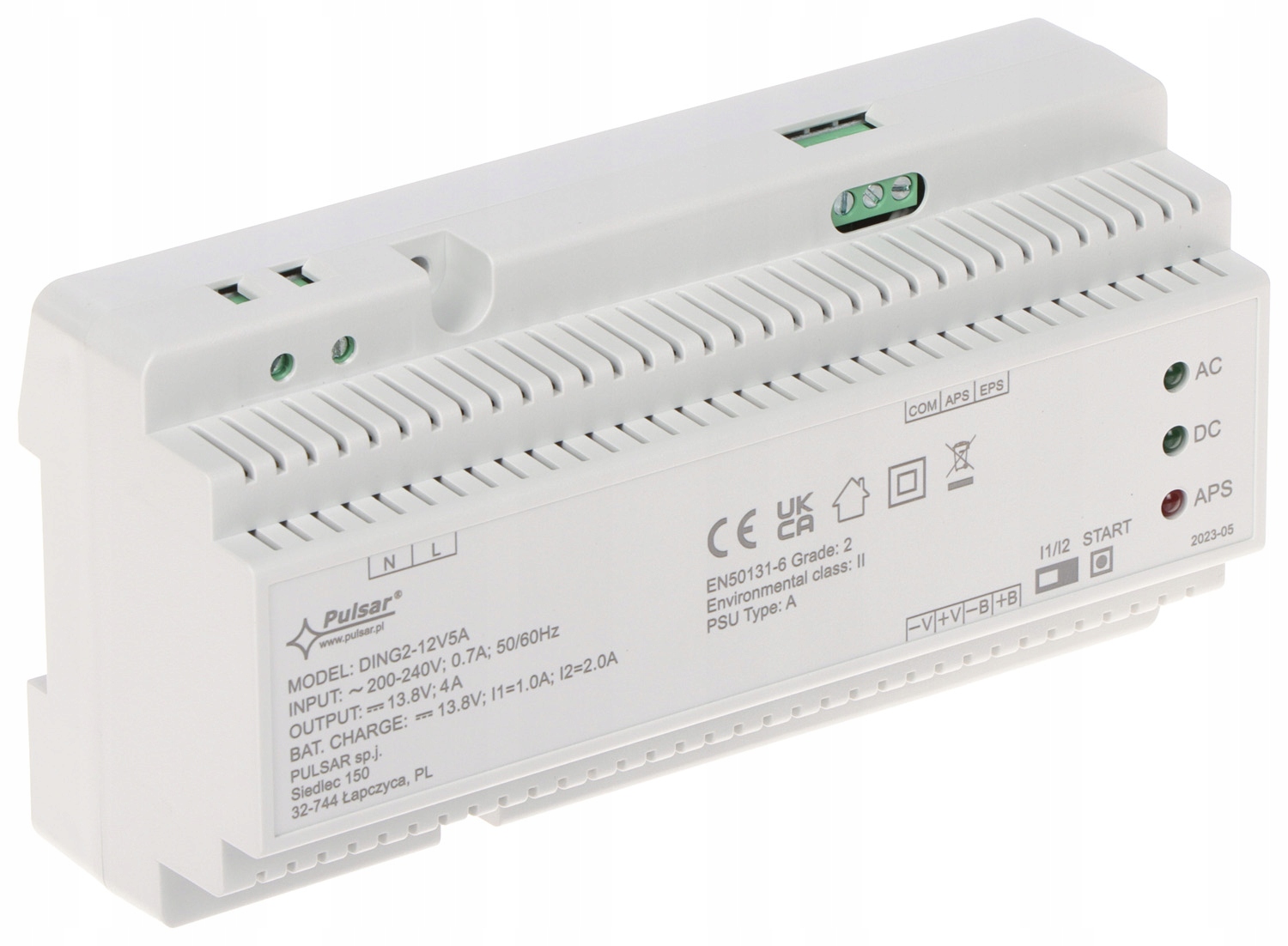 Impulsní vyrovnávací napájecí zdroj DING2-12V5A Pulsar