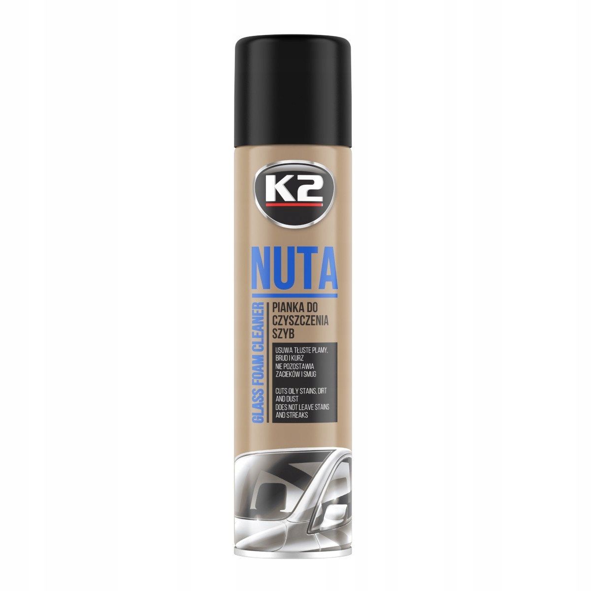 K2 NUTA SKUTECZNA PIANKA DO MYCIA SZYB SPRAY 600ml - K506 Producent K2