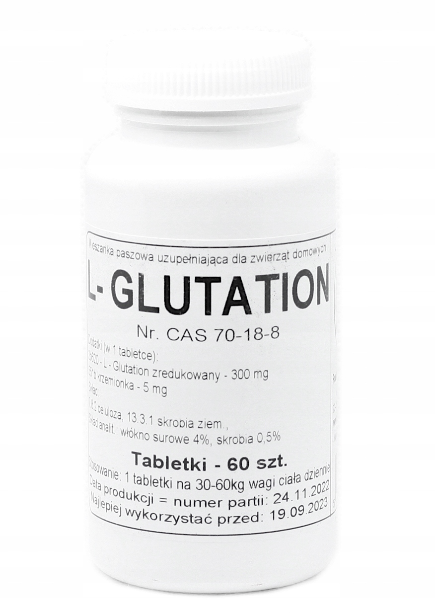L-glutation Podkowa 60 szt.