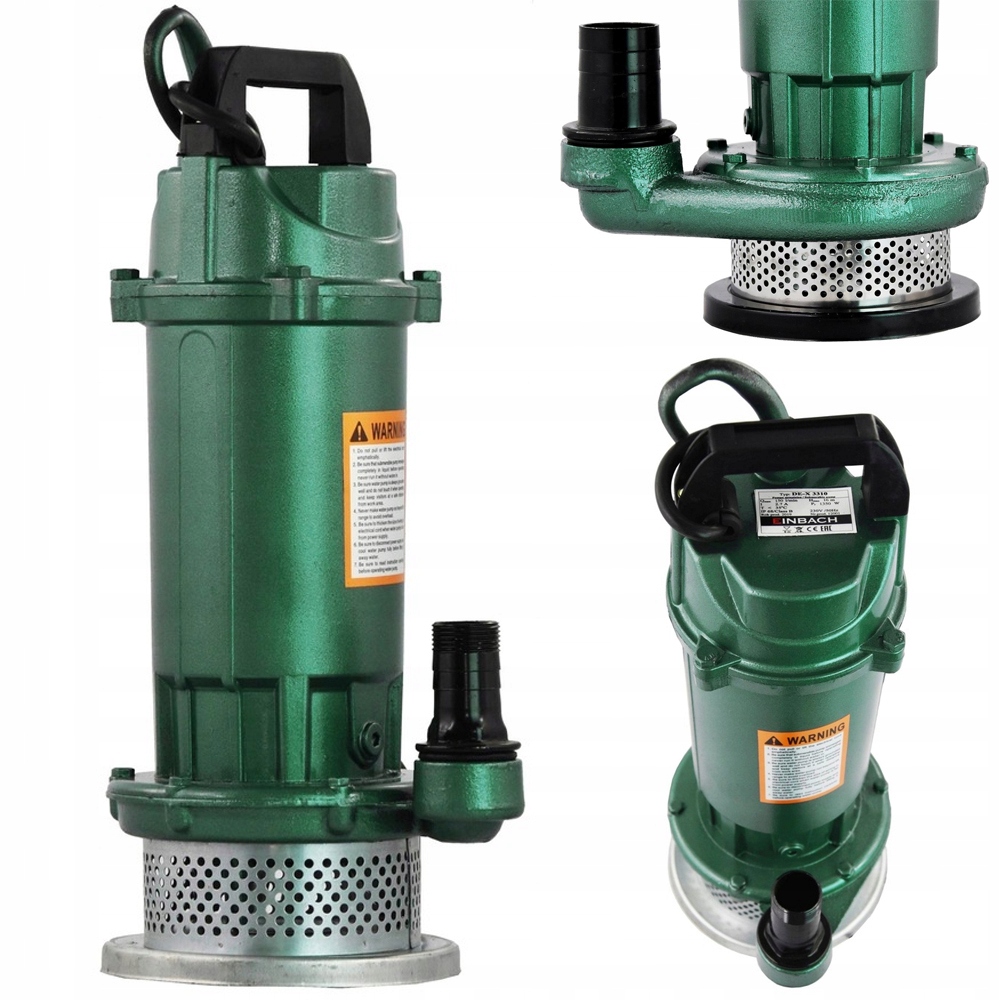 Pompa Einbach Z Sitem Do Wody Brudnej Czystej 1 Cal Mocna Cicha Wydajna