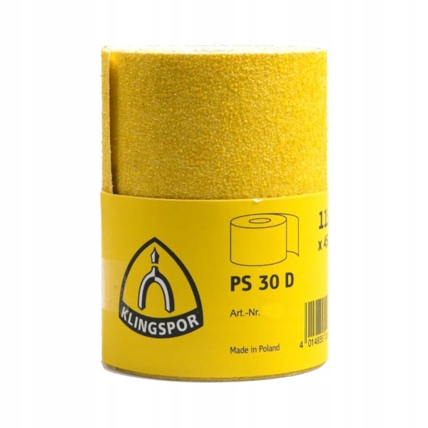 Papier ścierny Klingspor Ps 30 D 115mmx4,5m gr.P100