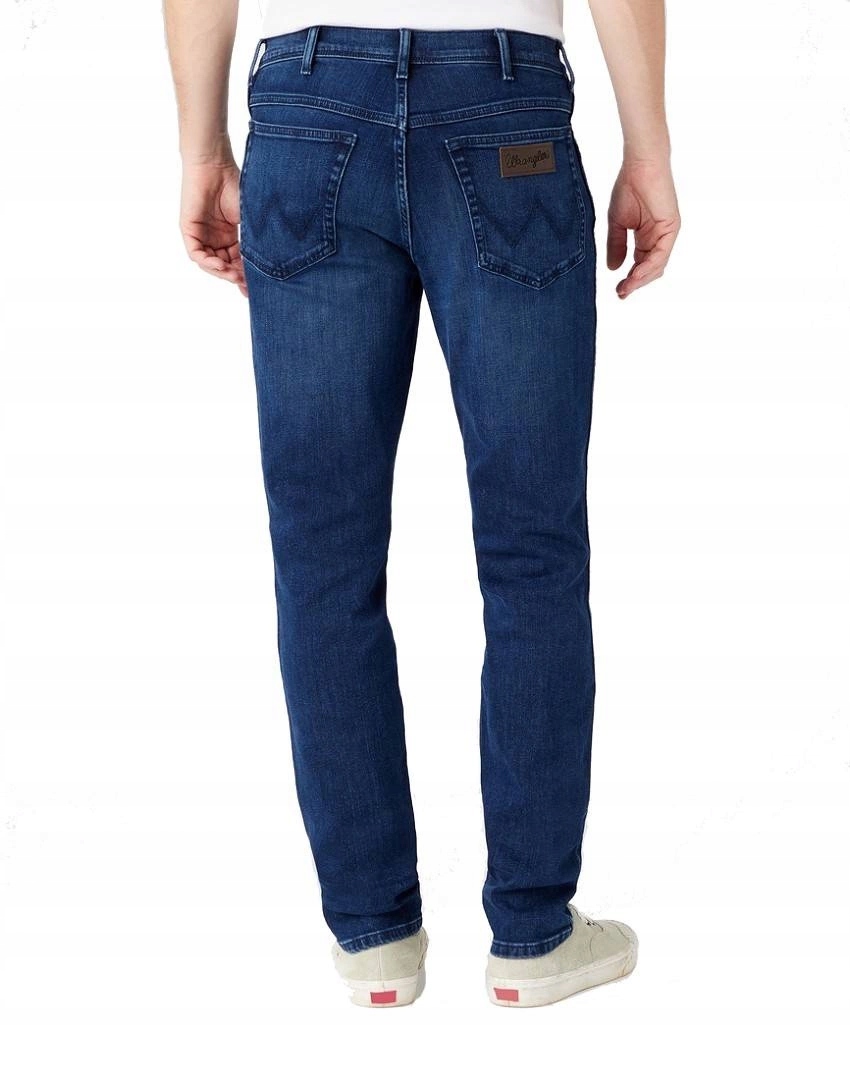 Pánské zúžené džíny Wrangler Texas Taper Blue Gambit W12TLR29F 36/34