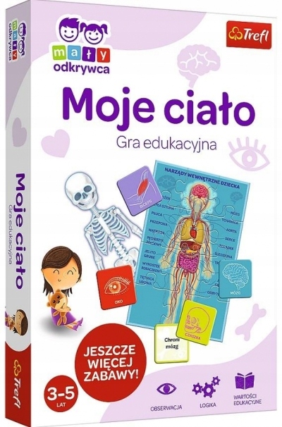 

Mały Odkrywca: Moje ciało. Gra edukacyjna