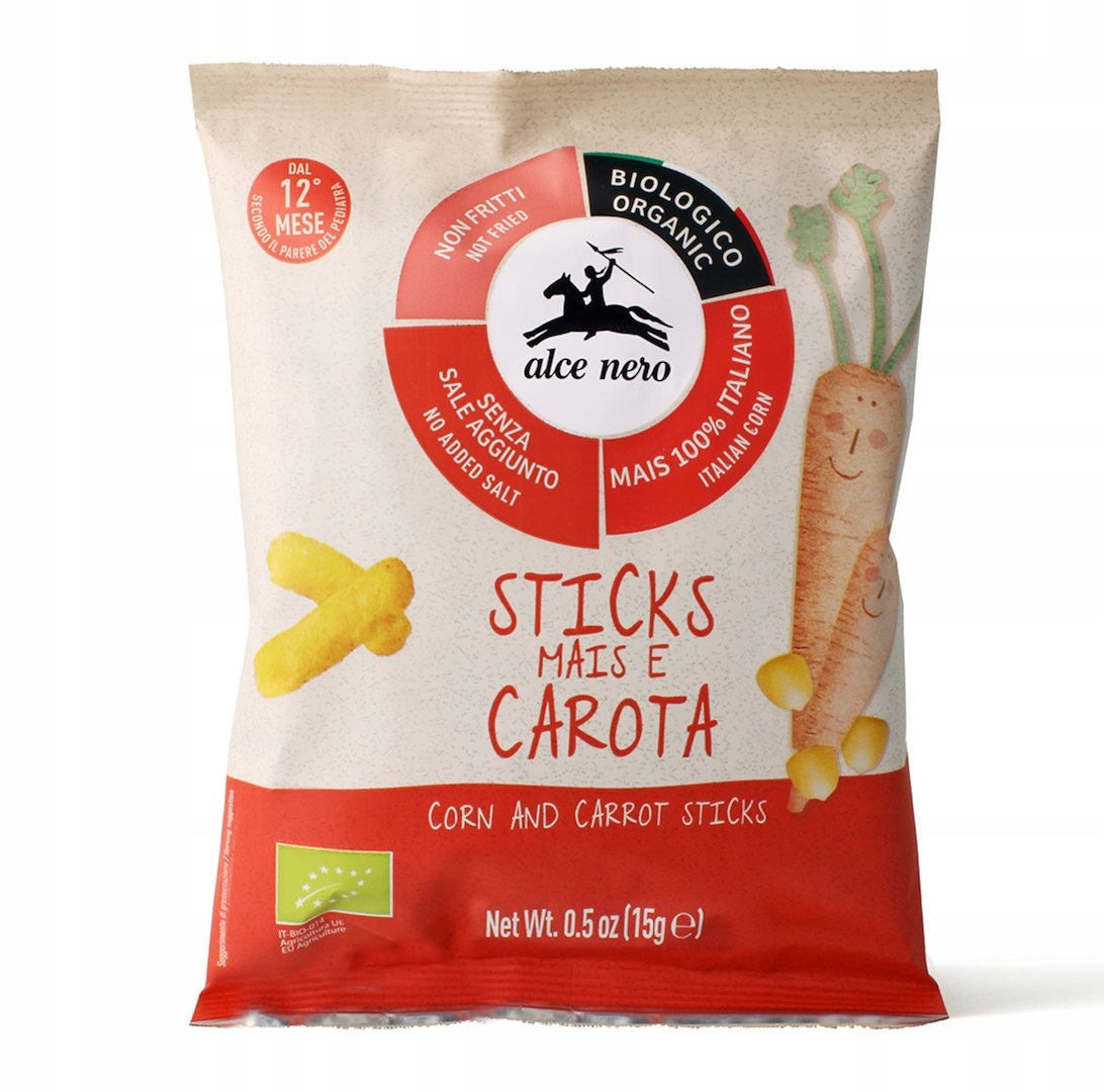 Levně Kukuřično-mrkvové Křupky Bez Přidaných Cukrů, Bezlepkové