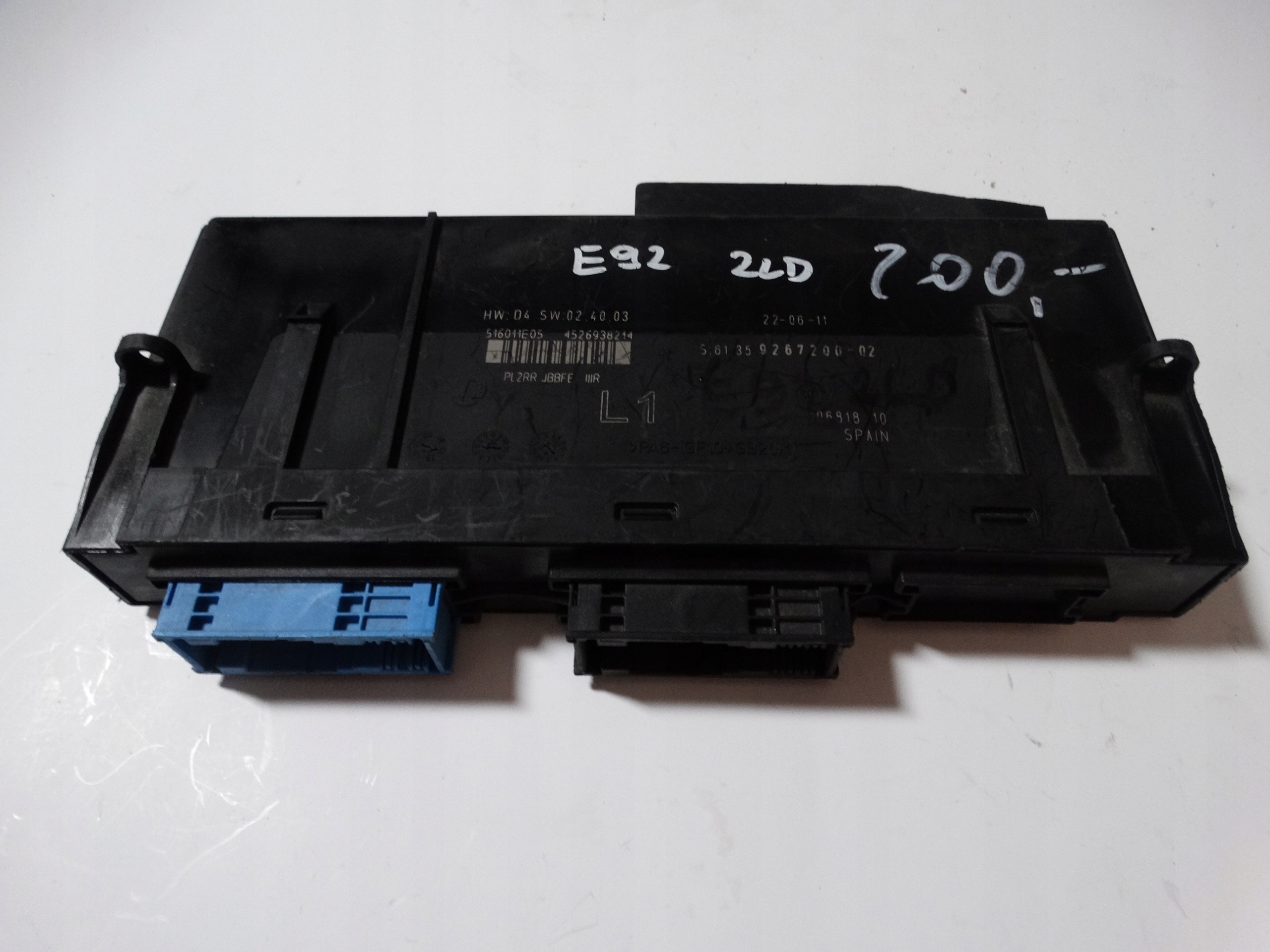 IDEALNY comfort control unit BMW E90 E91 E92 E93 1 9