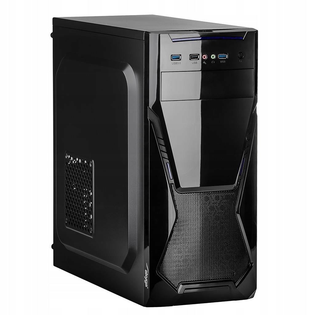 Obudowa Midi Atx Akyga AK13BK 2xUSB 3.0 1xUSB 2.0 bez zasilacza