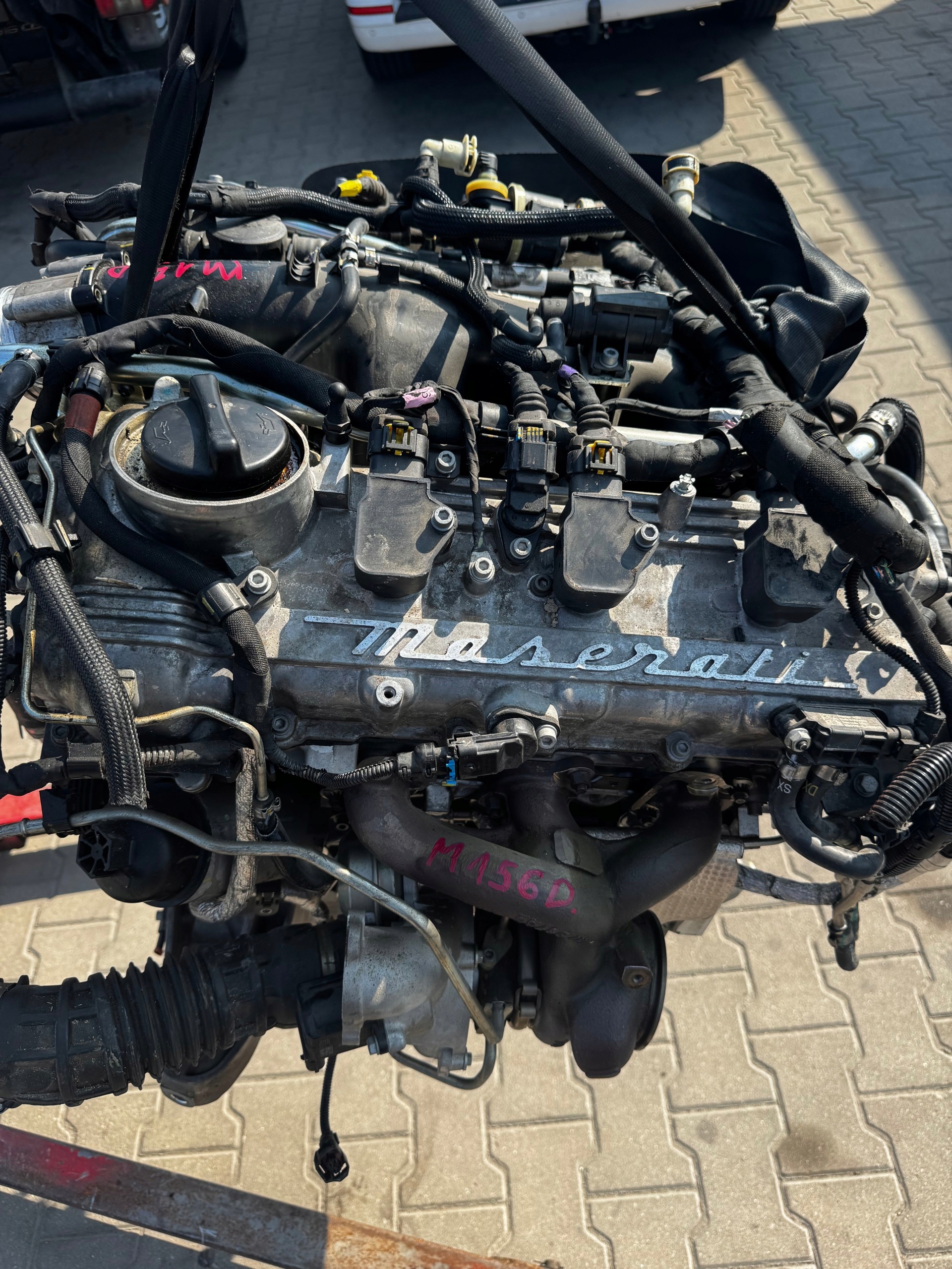 engine complete MASERATI 3,0 M156D 40TYS KM