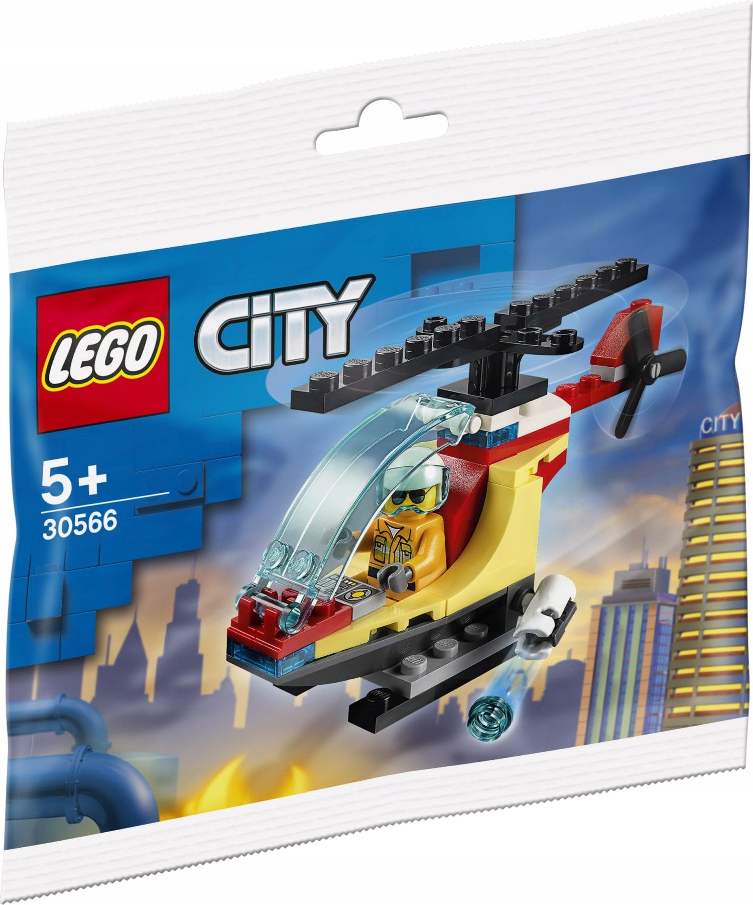 Lego City 30566 Helikopter Strażacki