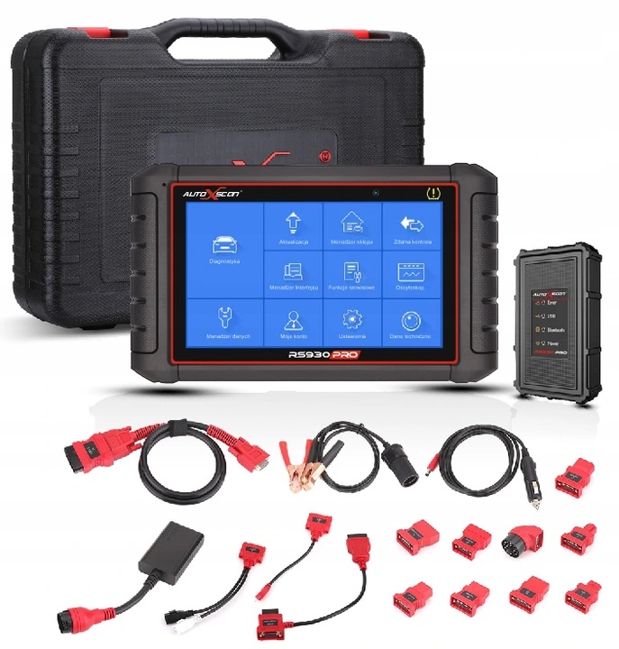 TESTER AUTOXSCAN + PROGRAMATOR TPMS RS 930 PRO PL