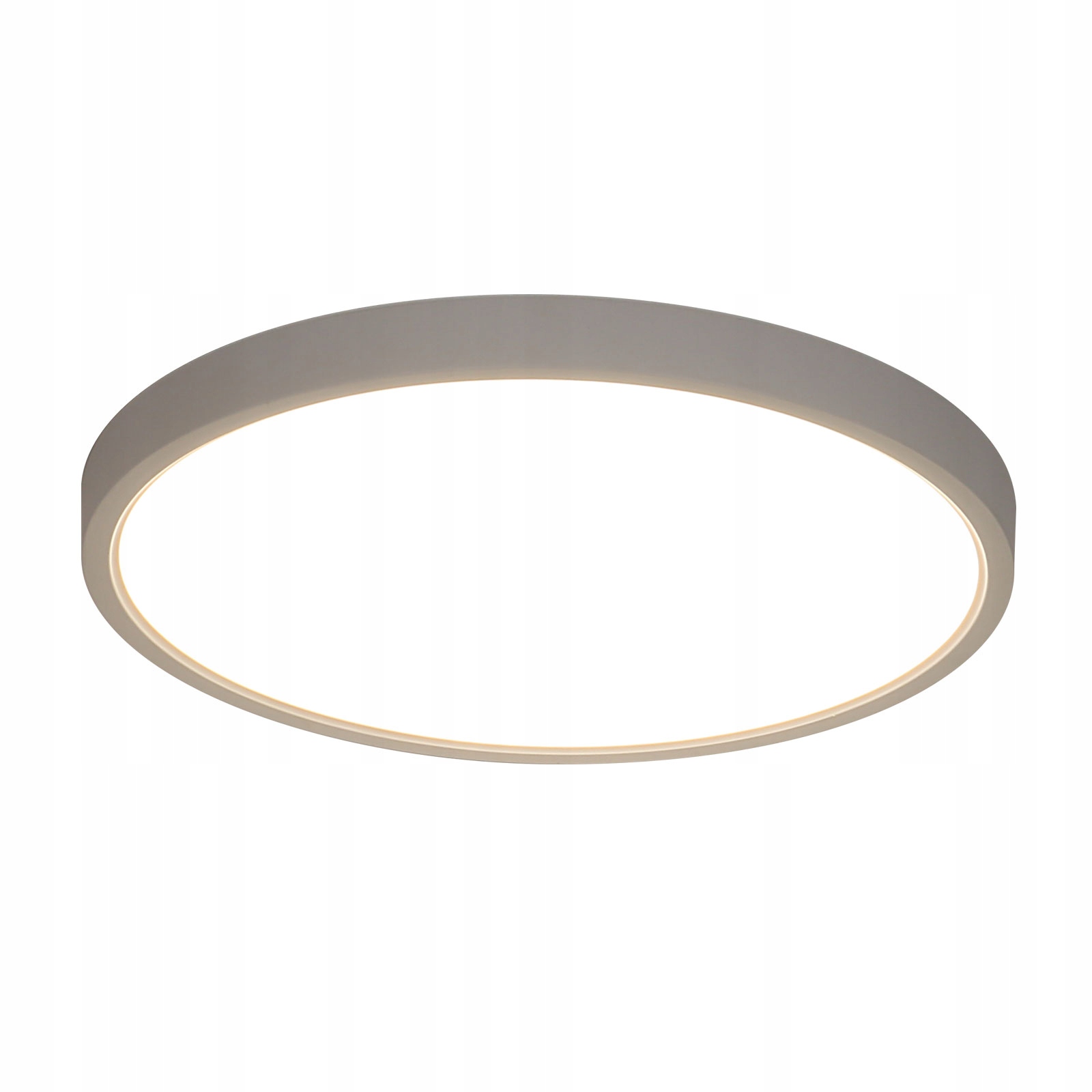 Lampa Sufitowa Plafon Led Natynkowy 30 CM Okragly Biała Nowoczesna 24W IP44