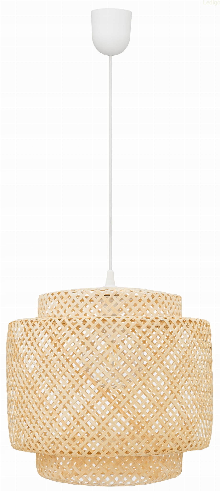 Lampa wisząca Boho bambusowa mała TH36 średnica 27cm