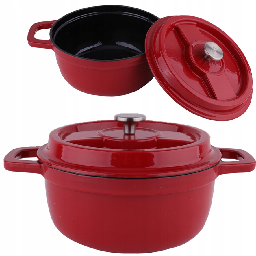 Hrnec 2,6L 22CM Litina Dutch Oven