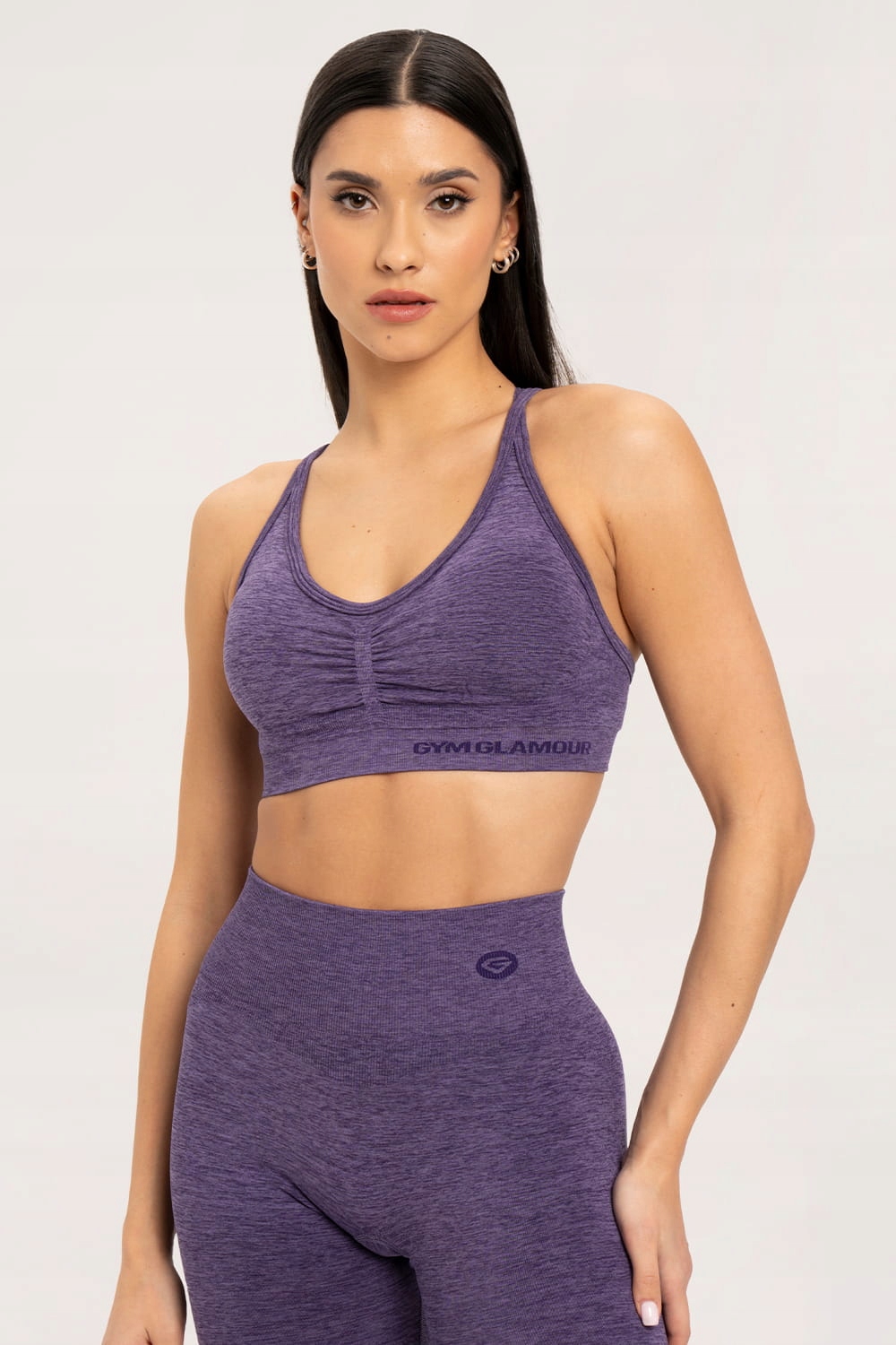 Gym Glamour Biustonosz seamless plum Xs