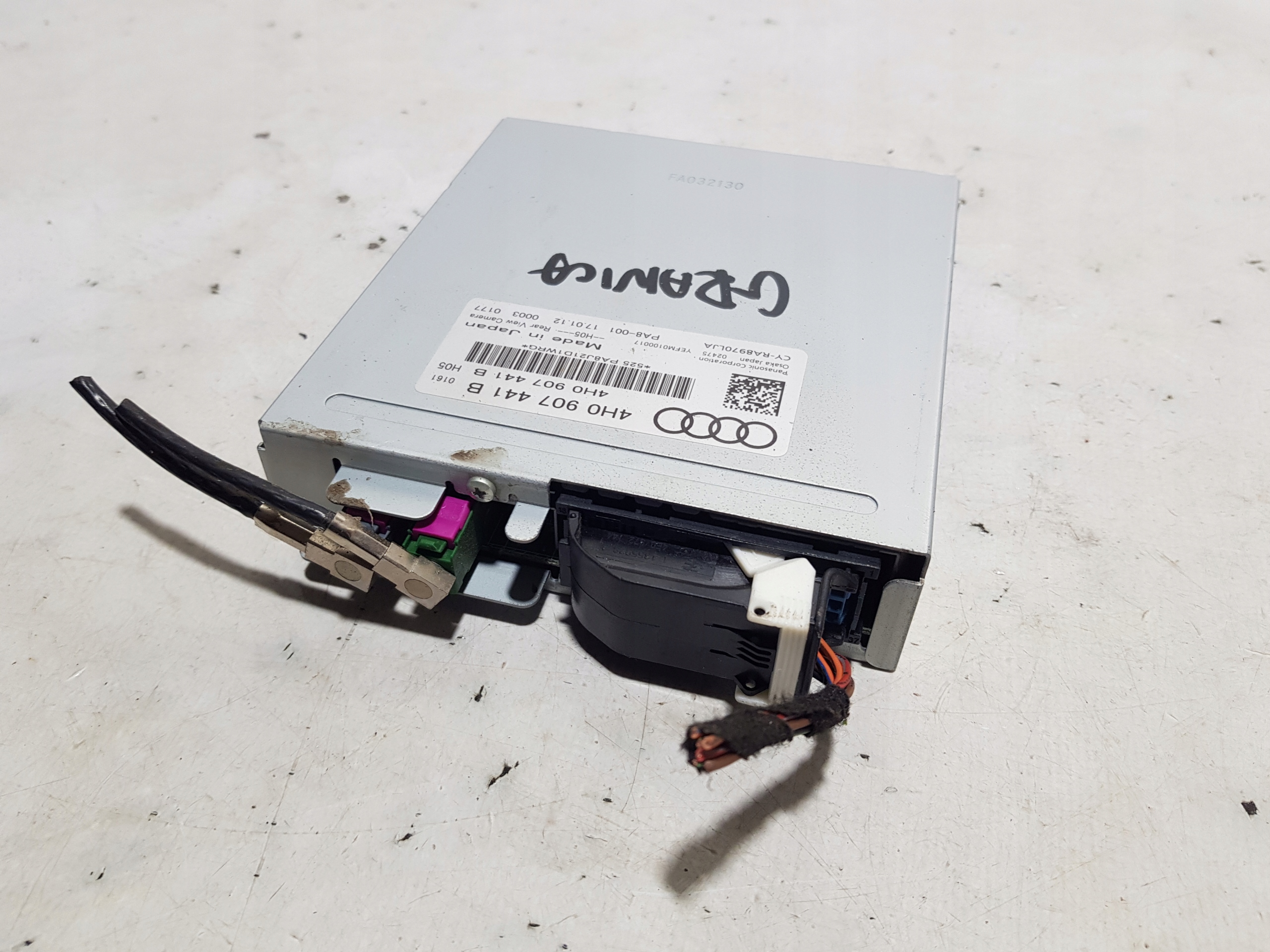 AUDI A8 D4 module control unit KAMERY reversing 4H0907441B