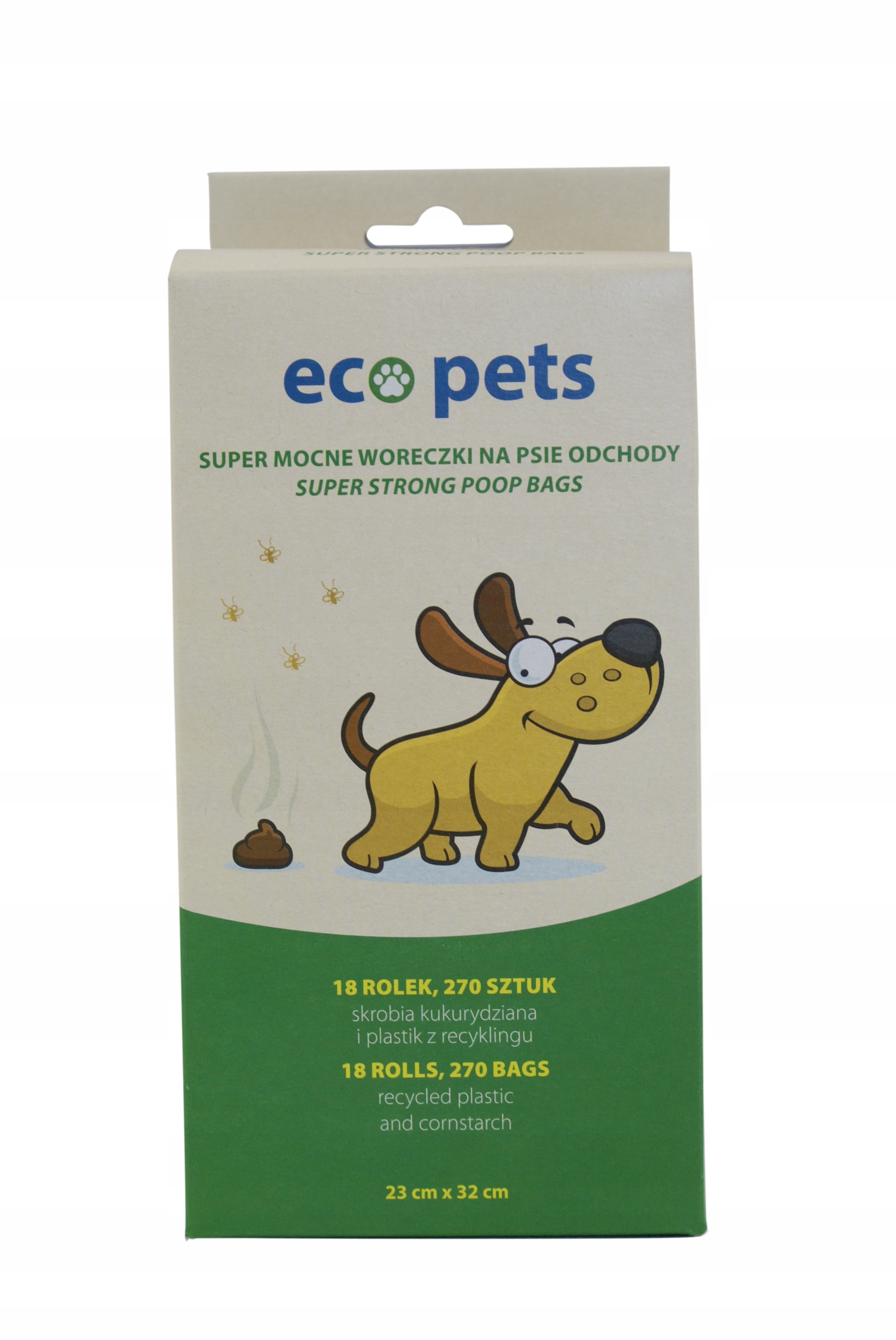 

Eco Pets Ekologiczne worki na odchody 270 szt