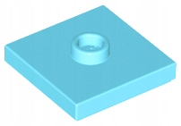 

Lego 87580 płytka wypustka 1x2 M Azure 10 szt N