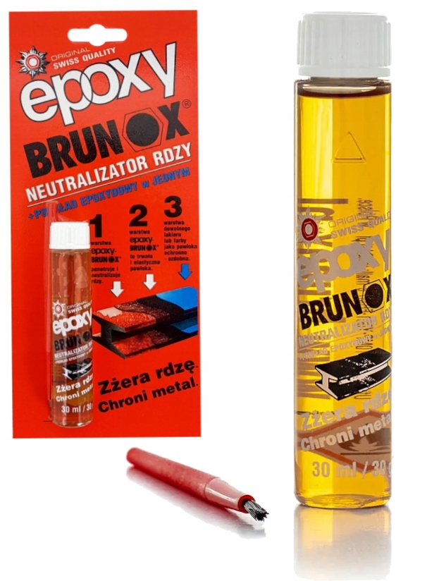 Brunox Epoxy 30ml Neutralizator Rdzy z Pędzelkiem