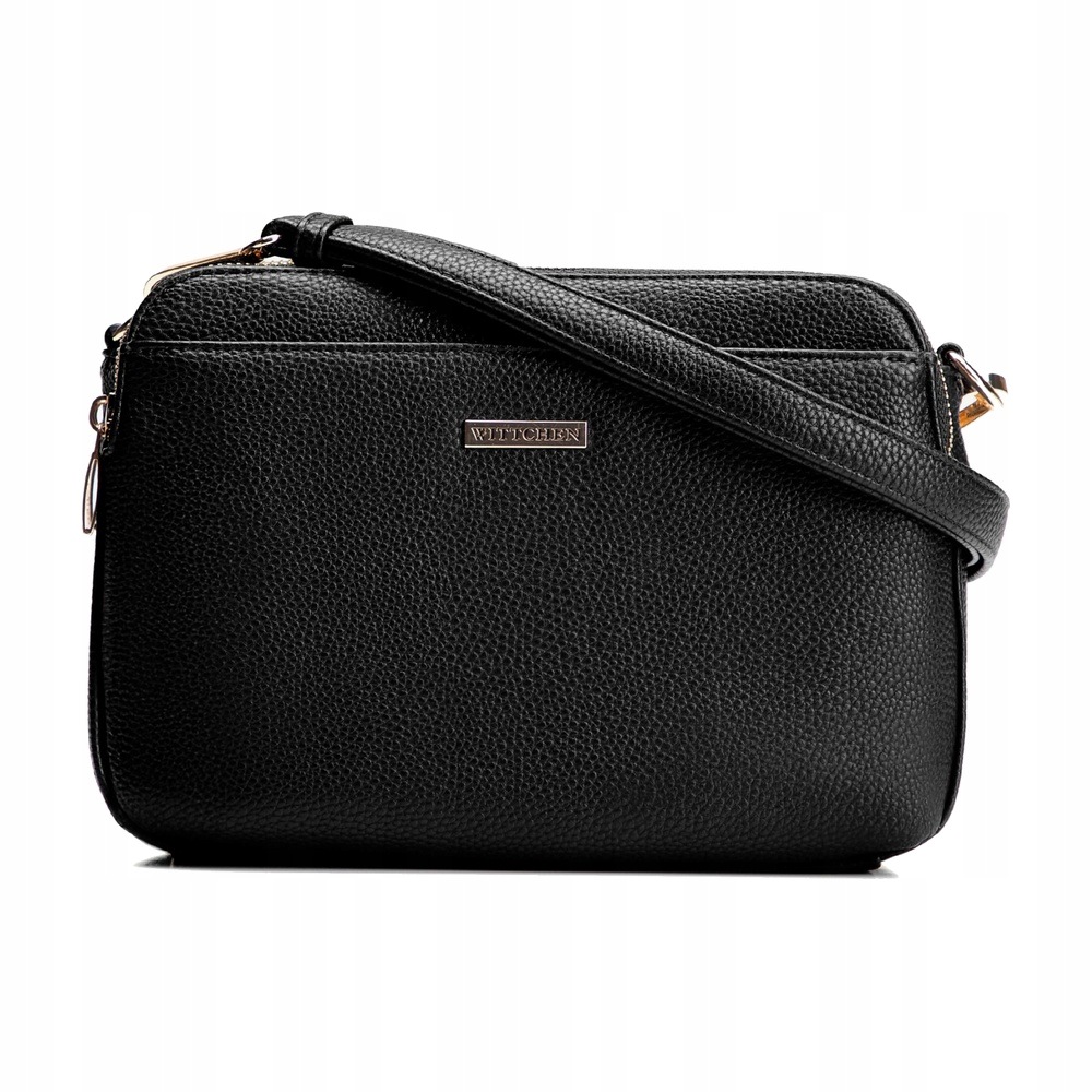 Dámská crossbody kabelka Wittchen 29-4Y-020-B1 ekokůže kabelka přes rameno černá
