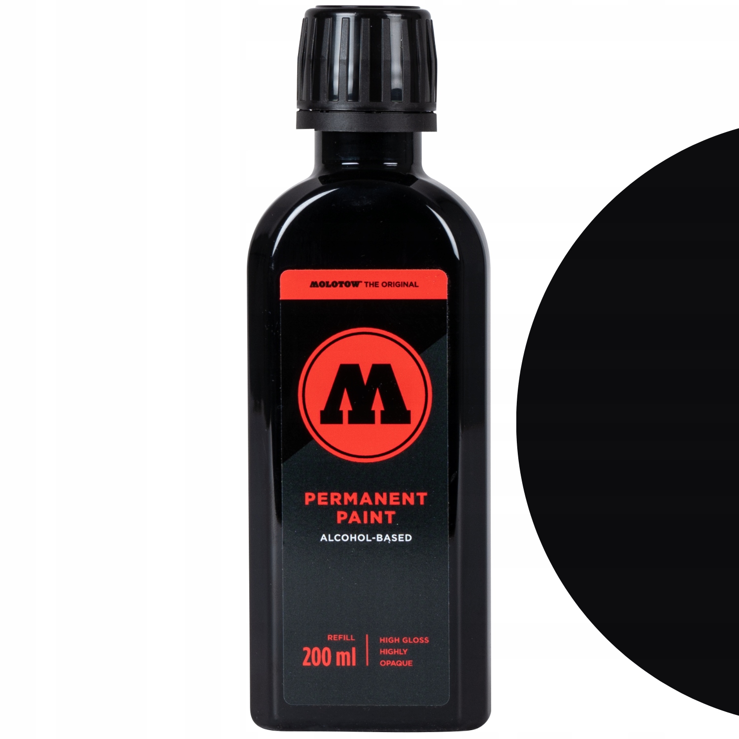 Molotow Refill Permanent Paint Signal Black 200ml