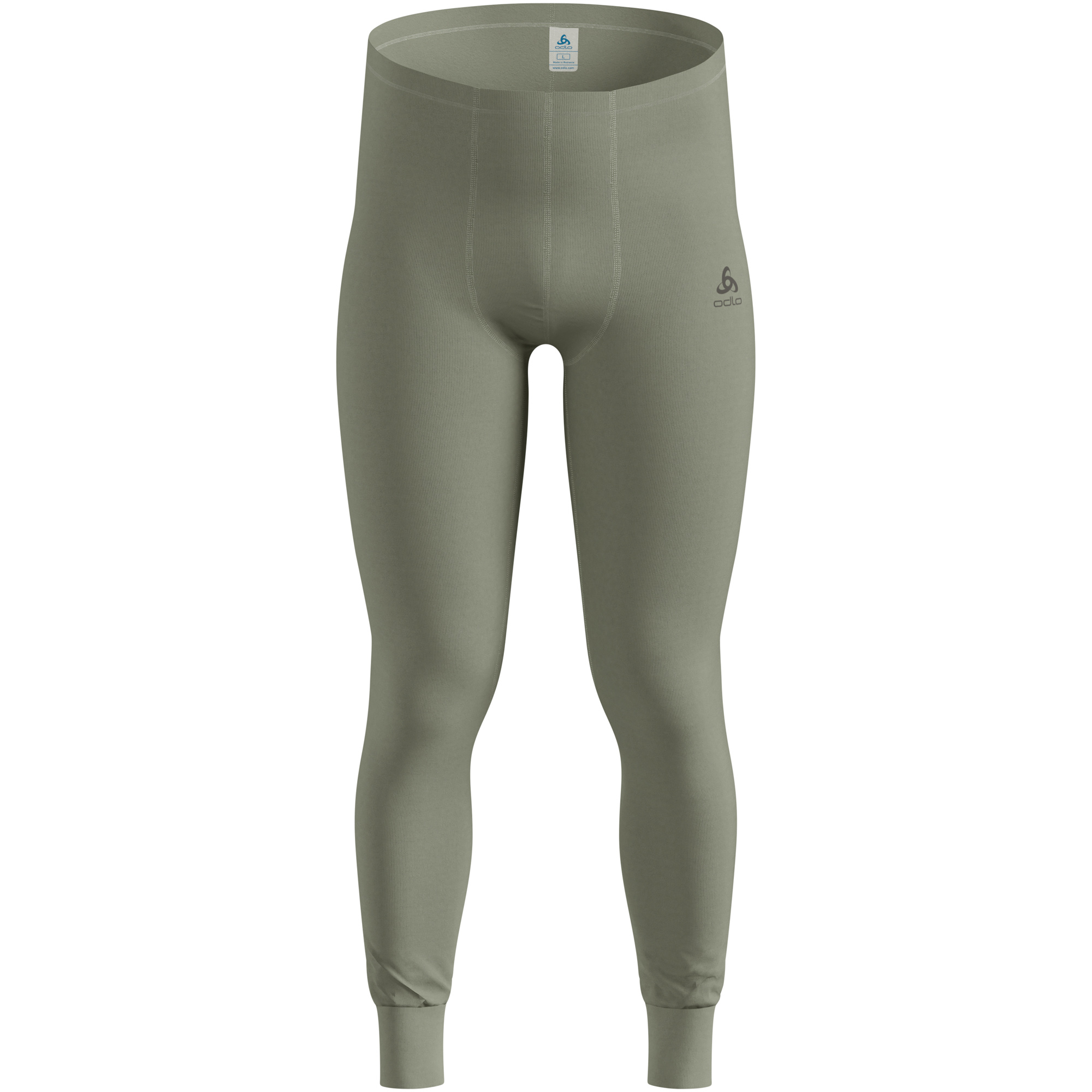 Spodnie termoaktywne męskie legginsy Odlo Active Warm zielone r. M