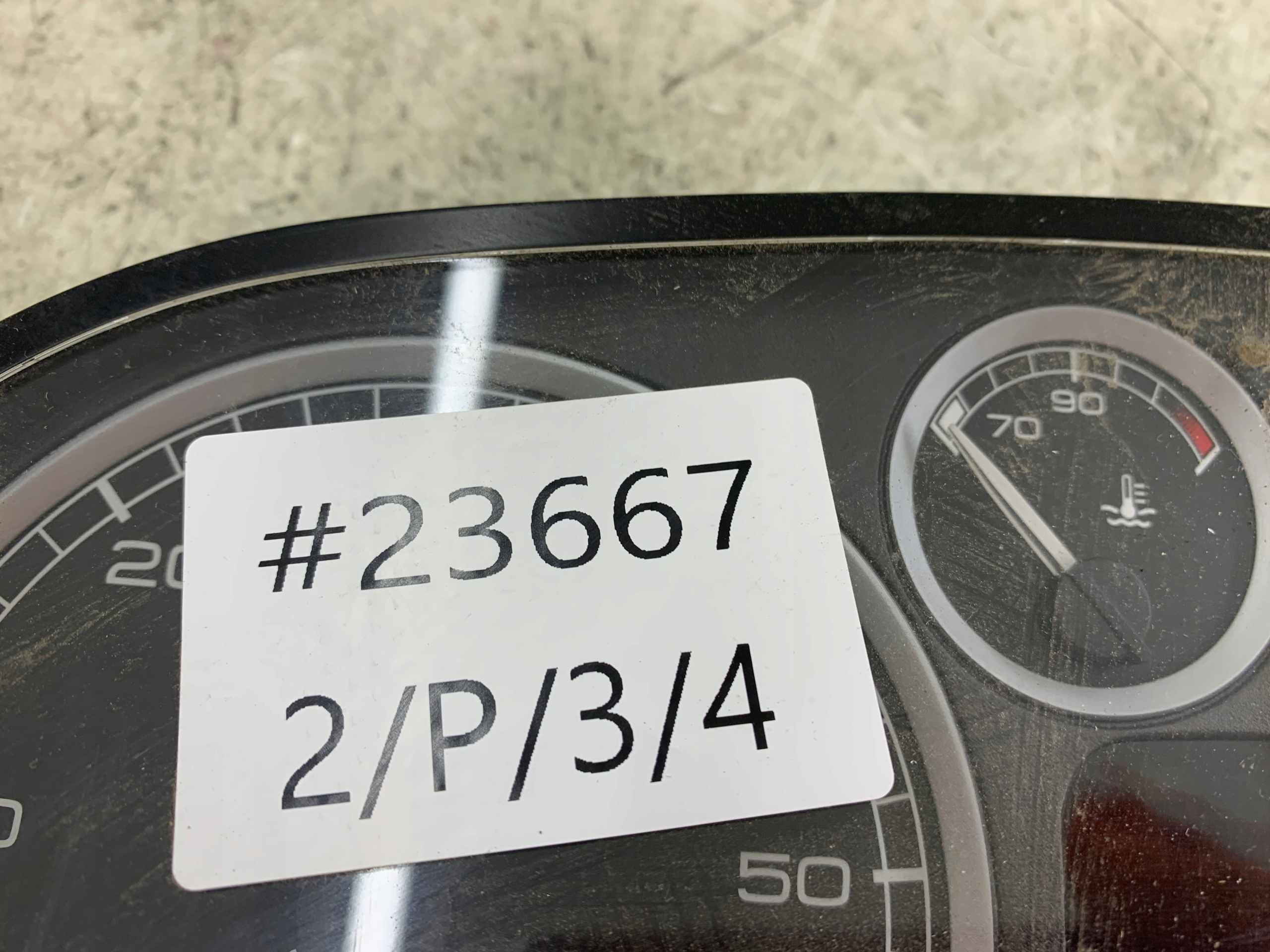 PEUGEOT 307 2.0 HDI dials dials P9636708880E
