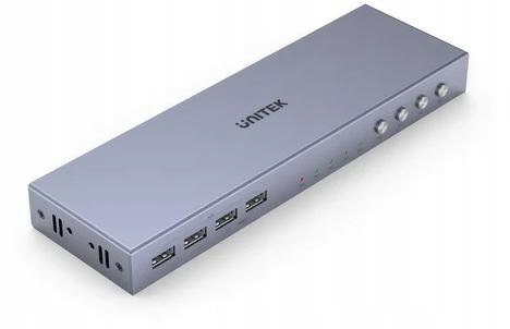 Unitek V306A Prepínač Kvm 4K Hdmi 2.0 4-in 1-out Usb
