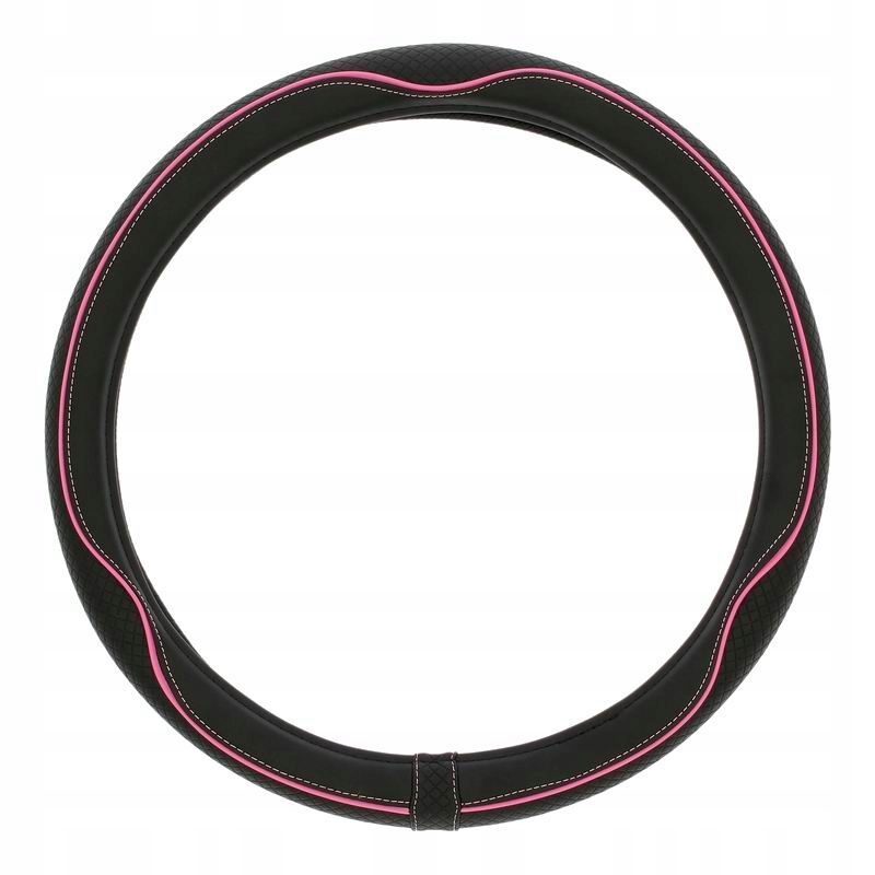 POKROWIEC KIEROWNICY SUMEX RÓŻOWA NIĆ 37-39 cm